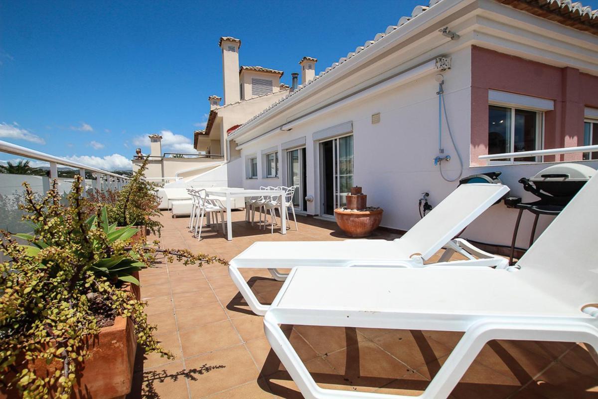Penthouse La Paz 9 - Castle View Apartment Moraira Exterior photo