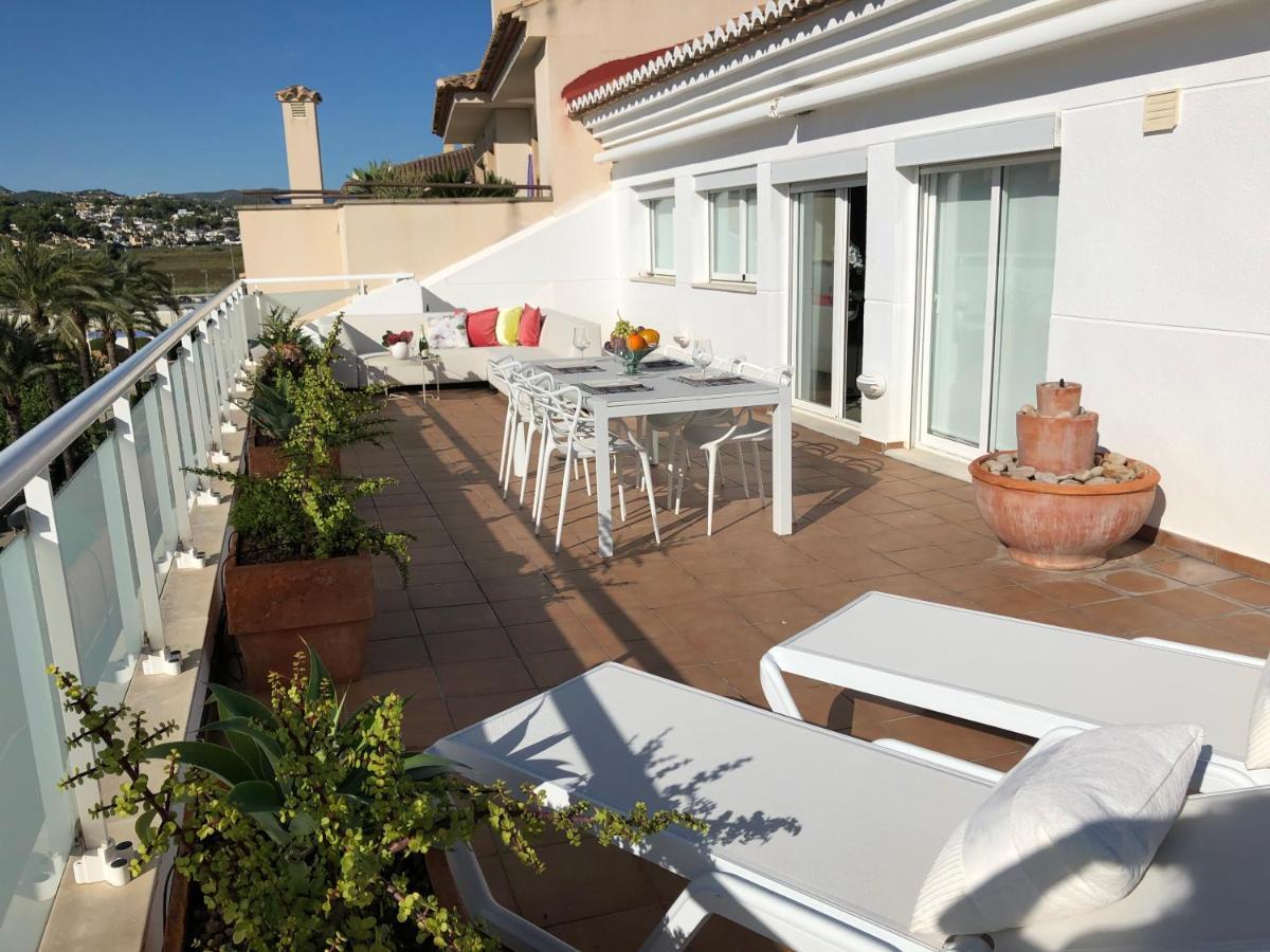 Penthouse La Paz 9 - Castle View Apartment Moraira Exterior photo